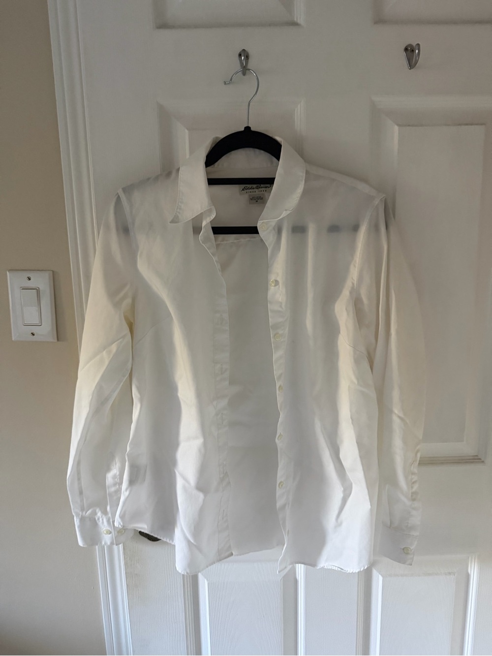 Eddie Bauer White Button Down Shirt